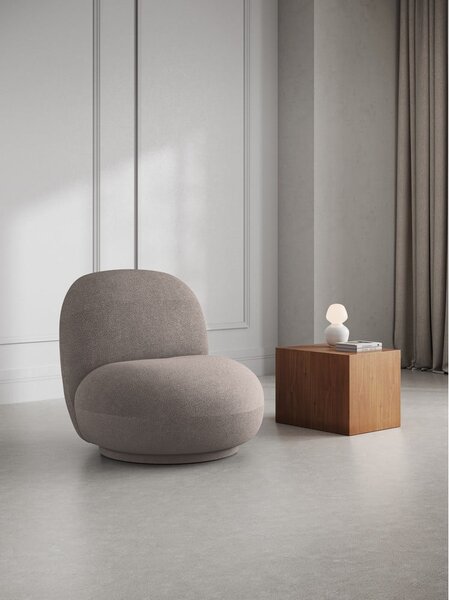 Bézs buklé fotel Chuck – Micadoni Home