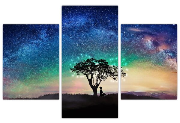 Kép - Pihenés a csillagok alatt (90x60 cm)