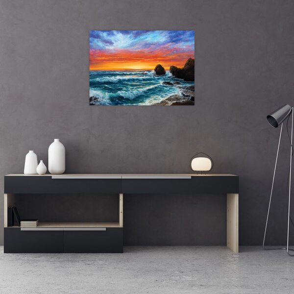 Kép - naplemente (70x50 cm)