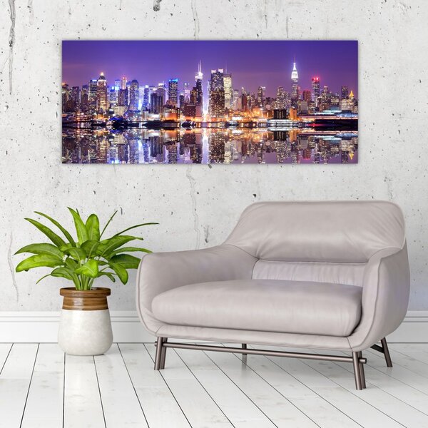 Manhattan képe (120x50 cm)