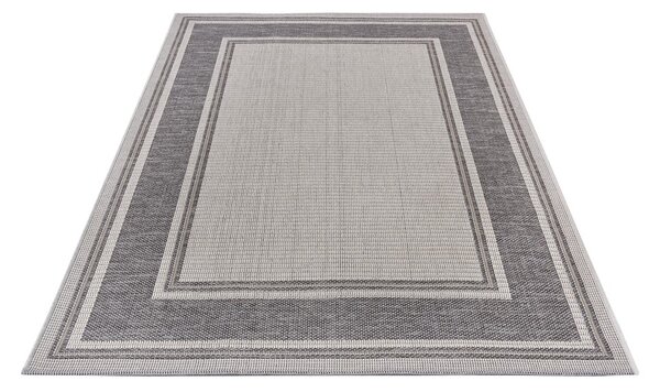 Szürke kültéri szőnyeg 63x120 cm Clyde Cast – Hanse Home
