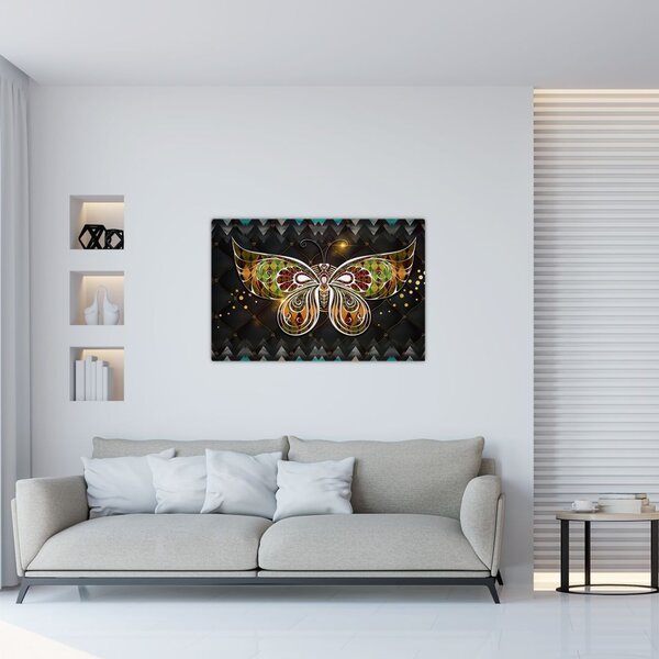 Kép - Mágikus pillangó (90x60 cm)