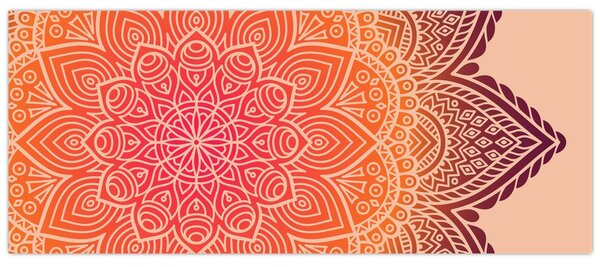 Kép - mandala art (120x50 cm)