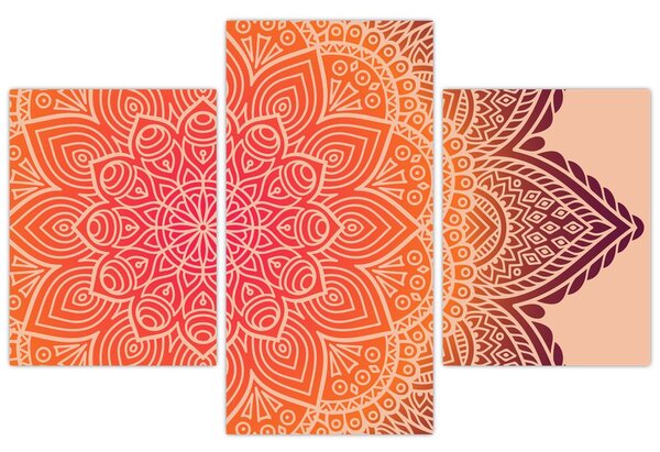 Kép - mandala art (90x60 cm)