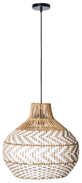 Függőlámpa YAUCO Rattan Fehér