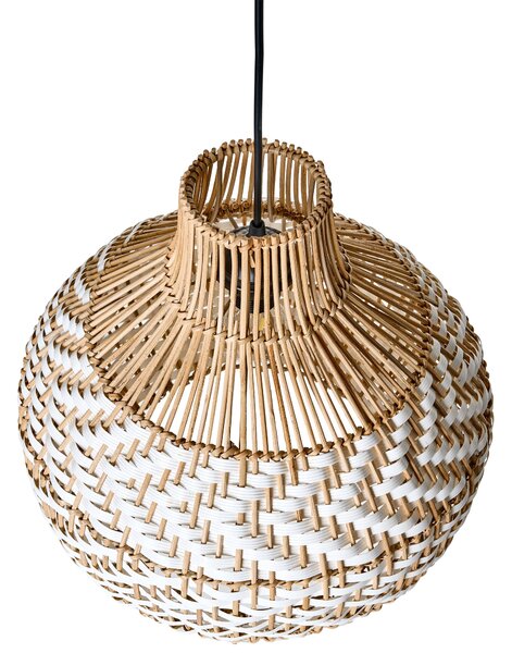 Függőlámpa YAUCO Rattan Fehér