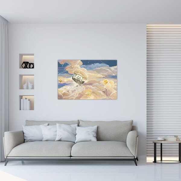 Kép - mennyei medúza (90x60 cm)