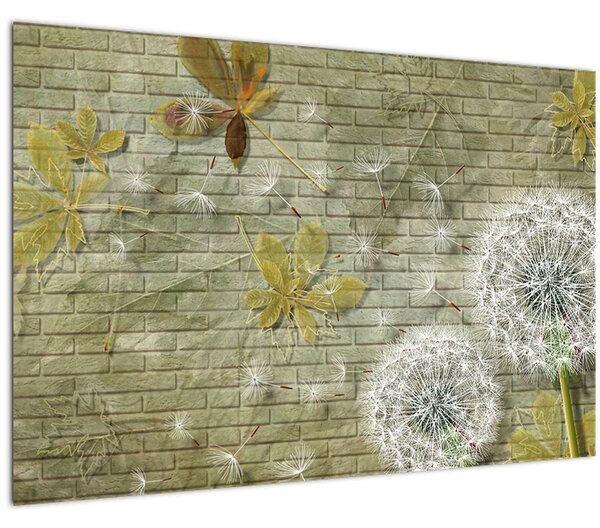 Kép - A szél által hordozott pitypang (90x60 cm)