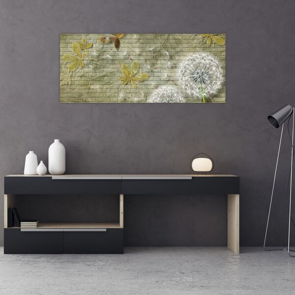 Kép - A szél által hordozott pitypang (120x50 cm)