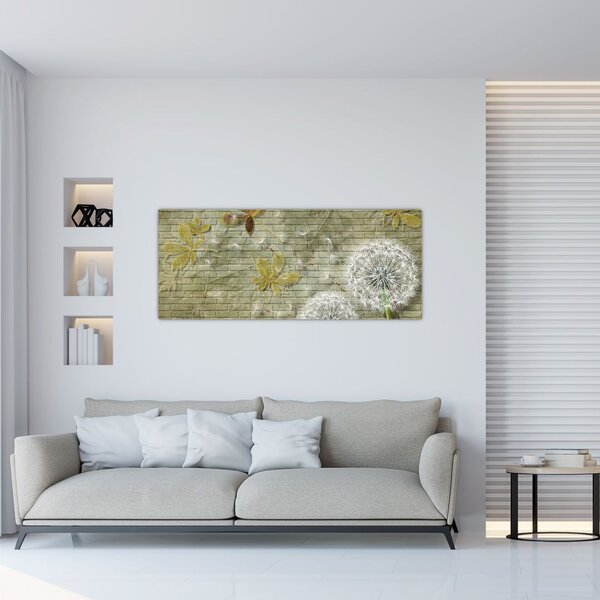 Kép - A szél által hordozott pitypang (120x50 cm)