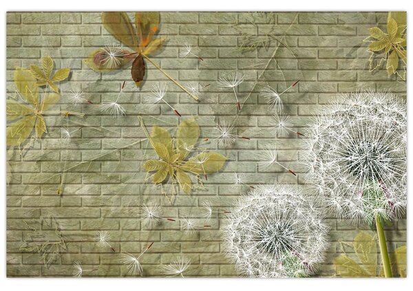 Kép - A szél által hordozott pitypang (90x60 cm)