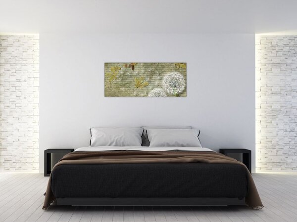 Kép - A szél által hordozott pitypang (120x50 cm)