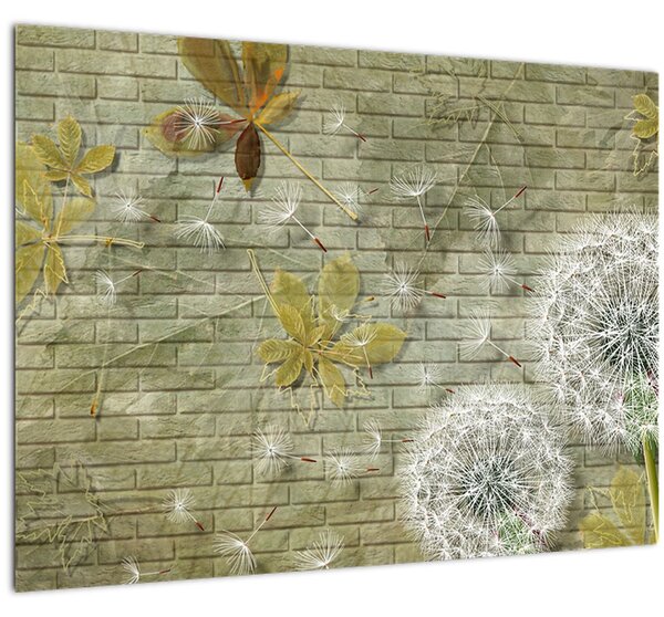 Kép - A szél által hordozott pitypang (70x50 cm)