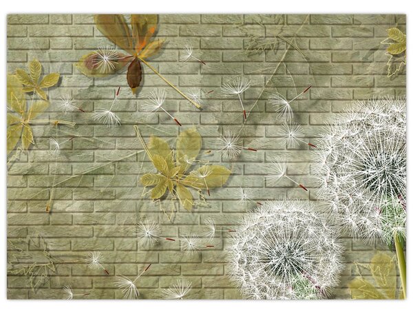 Kép - A szél által hordozott pitypang (70x50 cm)