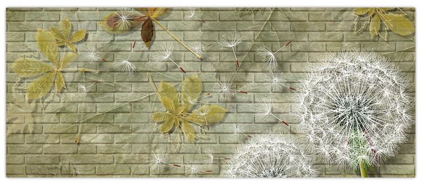 Kép - A szél által hordozott pitypang (120x50 cm)