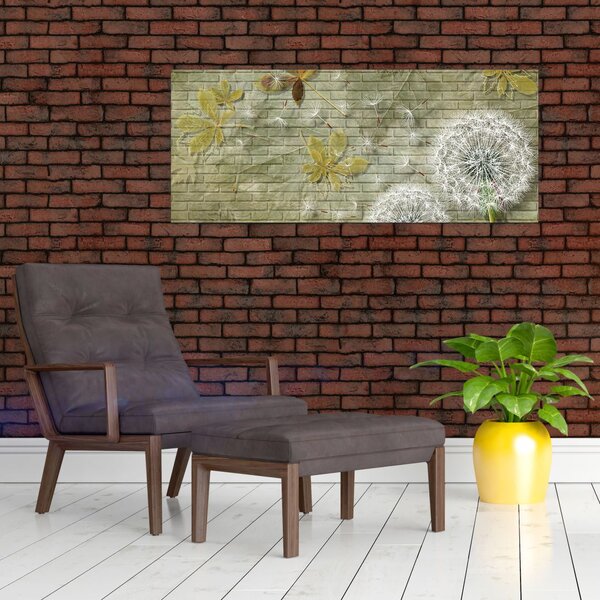 Kép - A szél által hordozott pitypang (120x50 cm)