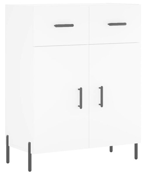 VidaXL Fehér Fa Tálalószekrény - 70x34x90 cm