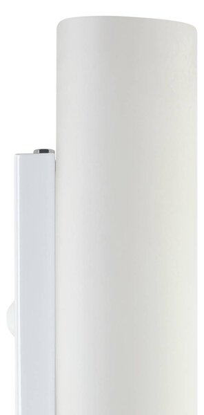 EGLO Zena egyszerű fali lámpa, 39 cm magas, dimmelhető, Fehér / opál, Nappali / Étkező, fém, Modern