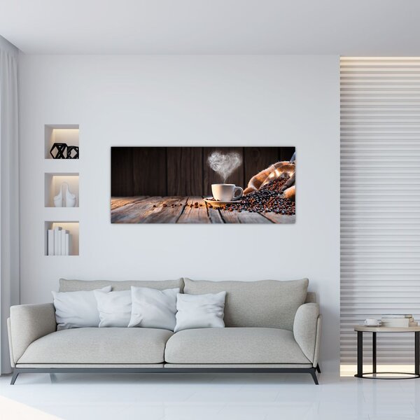 Kép - Kávé idő (120x50 cm)