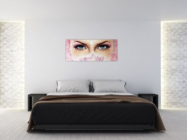 Kép - Bájos szemek (120x50 cm)