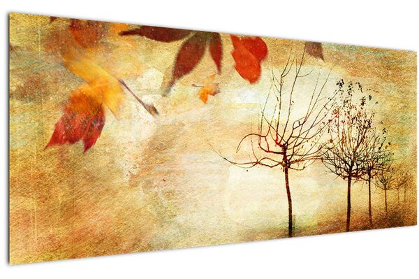 Kép - őszi hangulat (120x50 cm)