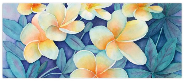 Kép - trópusi bokrok (120x50 cm)