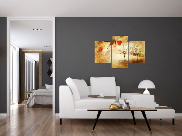Kép - őszi hangulat (90x60 cm)