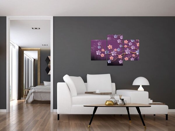 Kép - Tavaszi alkonyat (90x60 cm)