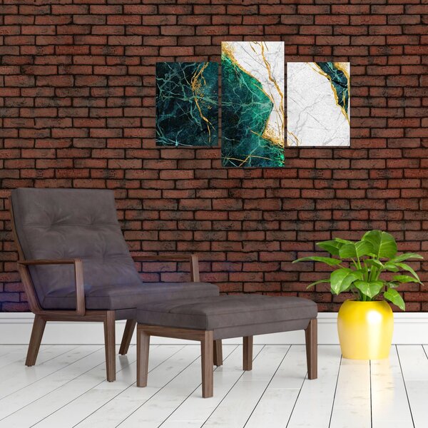Kép - Türkiz márvány (90x60 cm)