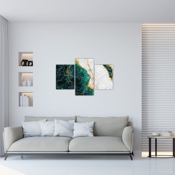 Kép - Türkiz márvány (90x60 cm)