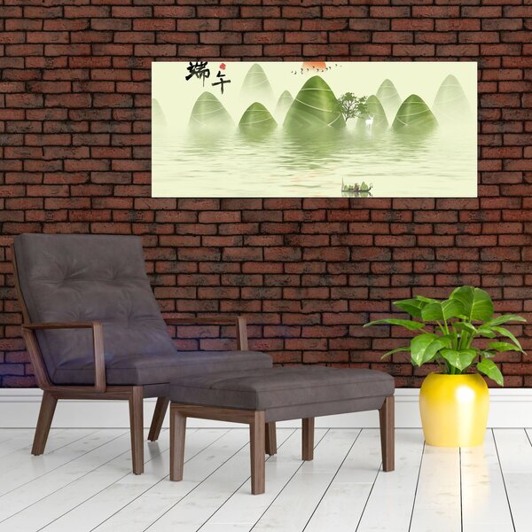 Kép - Zöld-hegyi völgy (120x50 cm)