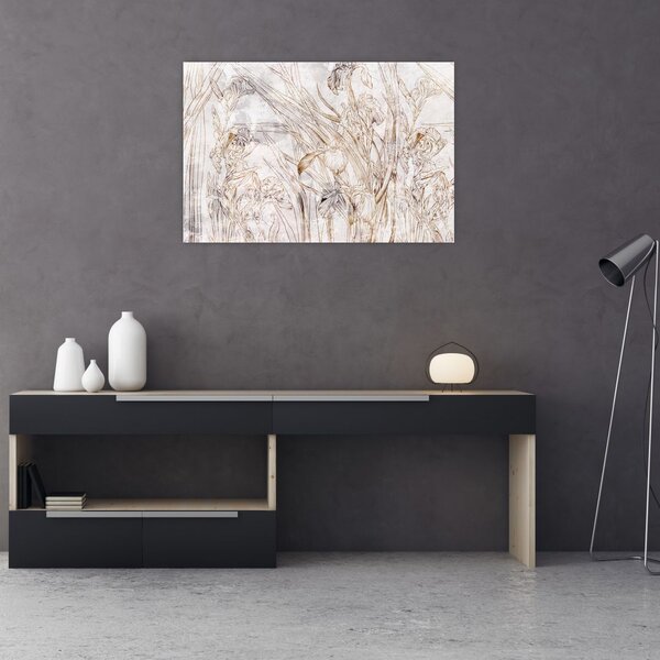 Kép - íriszek (90x60 cm)