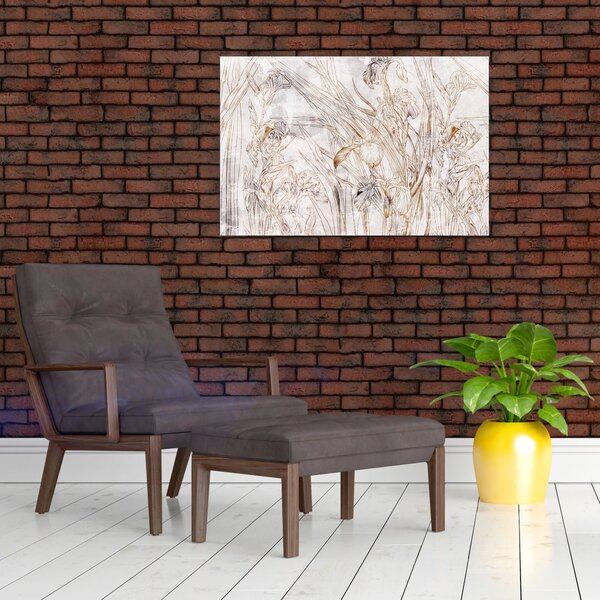 Kép - íriszek (90x60 cm)