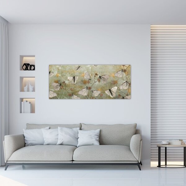 Kép - szüret lepkék (120x50 cm)