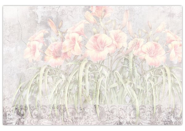 Kép - Liliomok freskója (90x60 cm)