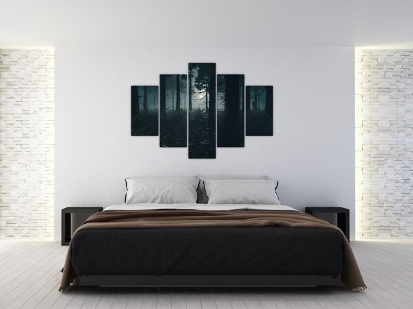 Kép - Páfrányok a holdfényben (150x105 cm)