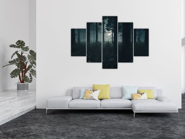 Kép - Páfrányok a holdfényben (150x105 cm)