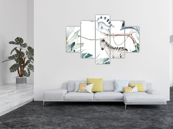 Kép - egzotikus állatok (150x105 cm)