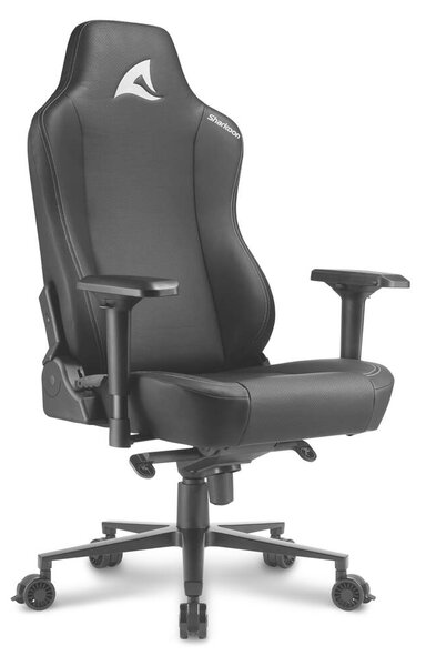 Sharkoon Gamer szék - Skiller SGS40 Black (állítható magasság; állítható kartámasz; szövet; acél talp; 150kg-ig)