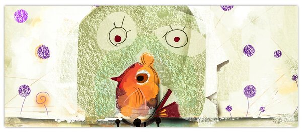 Kép - Egy madár lelke (120x50 cm)