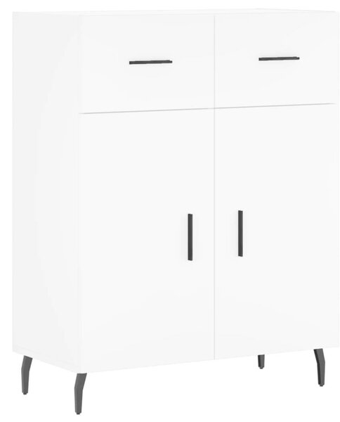 VidaXL Fehér Fa Magasszekrény - 180 cm