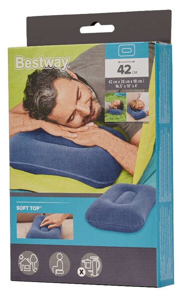 Bestway 67121 felfújható Fejpárna - tengerészkék