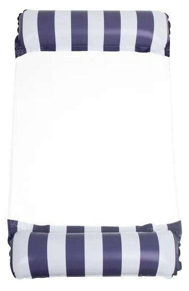 Felfújható matracos úszószék 120x70cm tengerészkék
