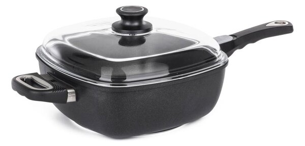 G21 Cook mély serpenyő fedéllel és levehető fogantyúval, 26 cm (63425196)