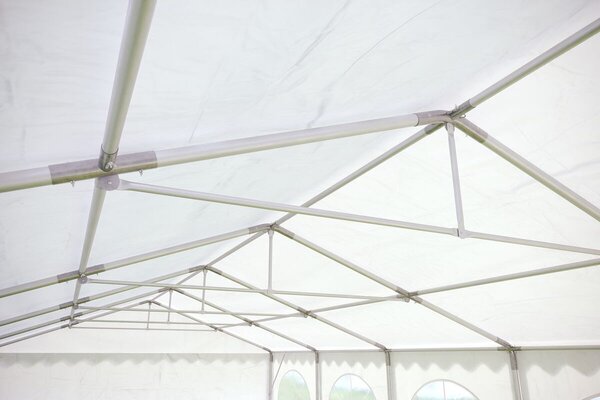 Party sátor 5x8 m Max+ 2,6m - tűzálló szín fehér