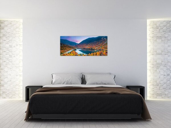 Kép - White Mountain, New Hampshire, USA (120x50 cm)