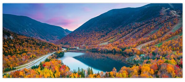 Kép - White Mountain, New Hampshire, USA (120x50 cm)