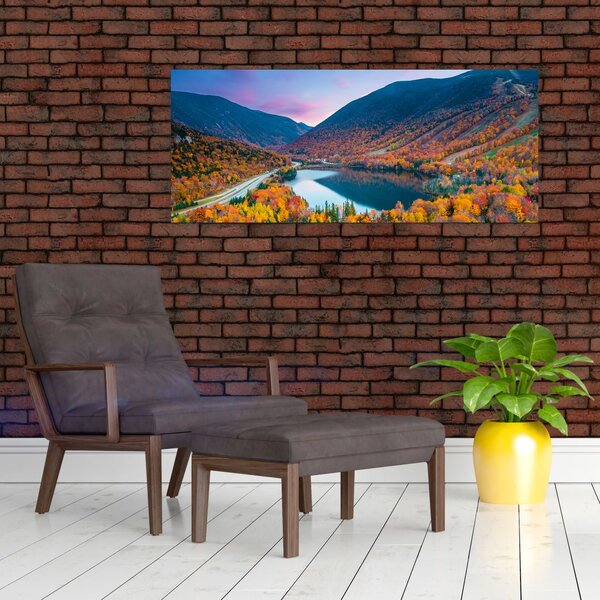Kép - White Mountain, New Hampshire, USA (120x50 cm)