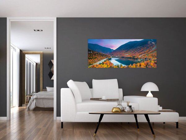 Kép - White Mountain, New Hampshire, USA (120x50 cm)