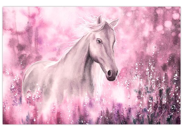 Kép - Festett ló (90x60 cm)